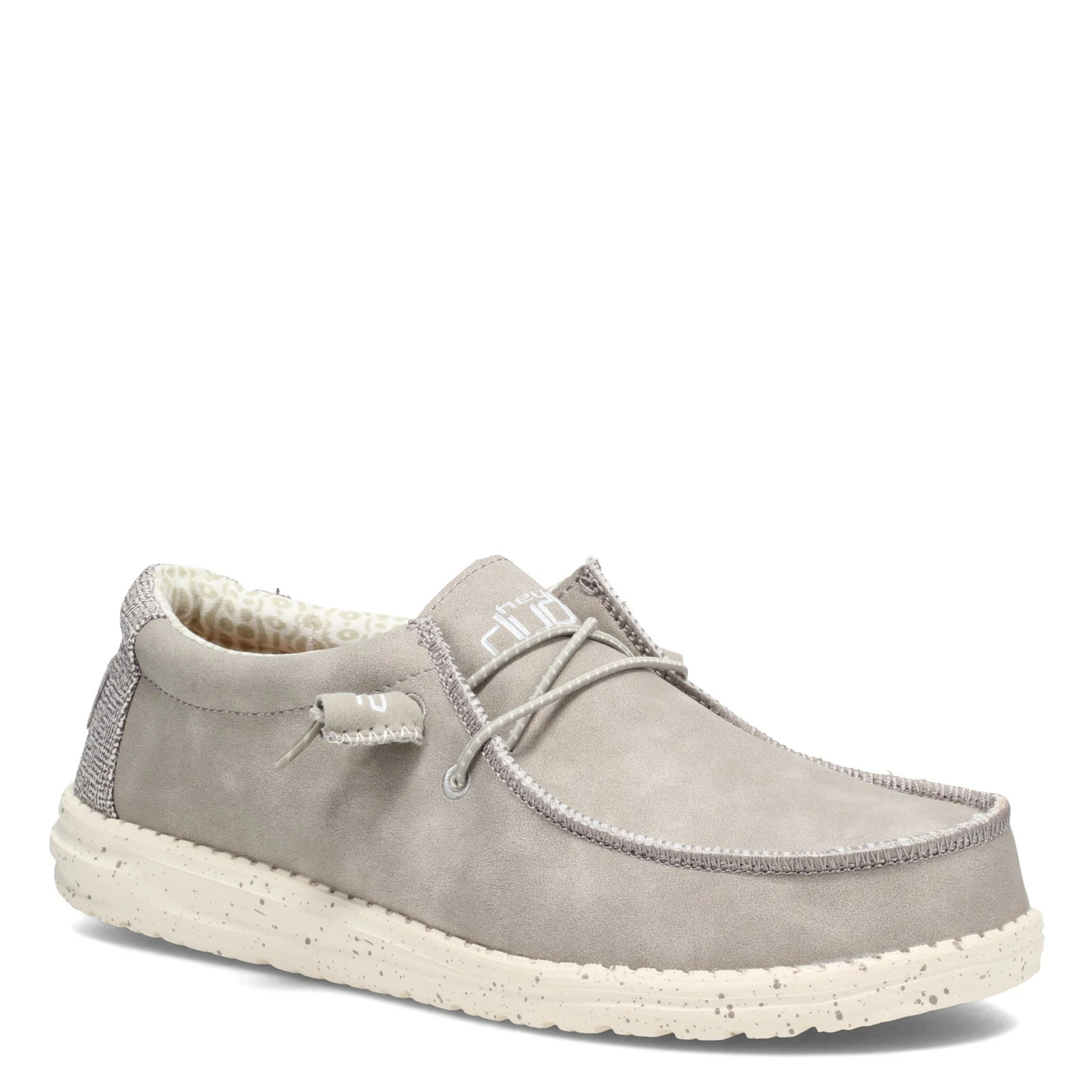 Men's Hey Dude, Wally Recycled Leather Slip-On 3 Men's Hey Dude, Wally Recycled Leather Slip-On