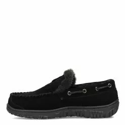 Men's Clarks, Venetian Moccasin Faux Fur Slipper -Shoes Sales 2023 1 2324173 ZM 3