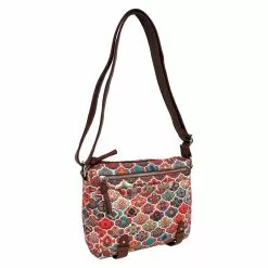 Bueno Of California Women's Bueno, Washed Medallion Crossbody Handbag