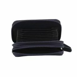 Intercontinental Leather Ind Women's ILI, Double Zip Credit Card Holder -Shoes Sales 2023 1 659116 ZM 3